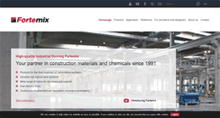 Desktop Screenshot of fortemix.eu