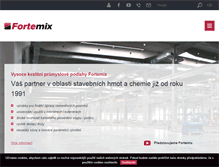 Tablet Screenshot of fortemix.cz